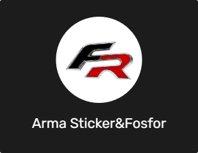 Arma Sticker&Fosfor Şeritler