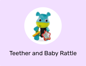 Teether and Baby Rattle