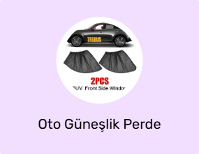 Oto Güneşlik Perde