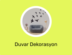 Duvar Dekorasyon Ürünü