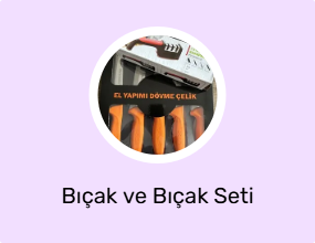 Bıçak ve Bıçak Seti
