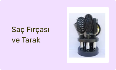 Saç Fırçası ve Tarak