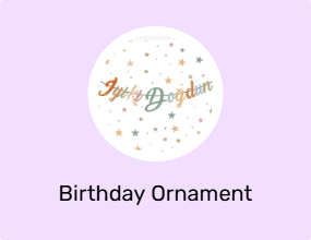 Birthday Ornament