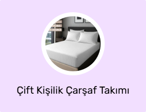 Çift Kişilik Çarşaf Takımı