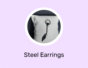 Steel Earrings