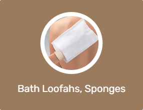 Bath Loofahs, Sponges & Poufs