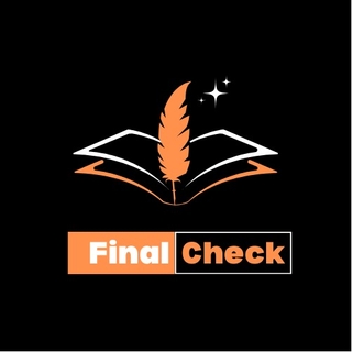 FINAL CHECK