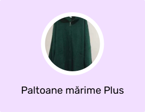 Paltoane mărime Plus