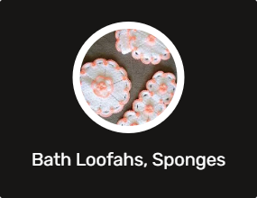 Bath Loofahs, Sponges & Poufs
