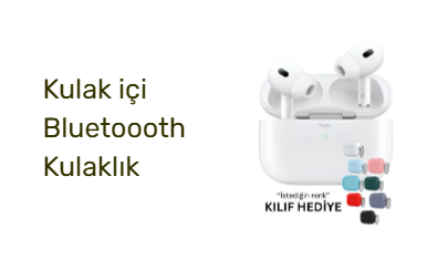 Kulak içi Bluetoooth Kulaklık