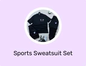 Sports Sweatsuit Set