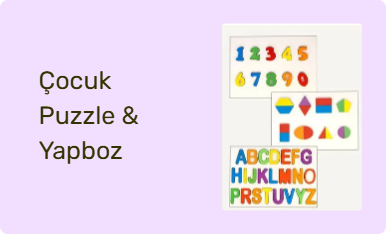 Çocuk Puzzle & Yapboz