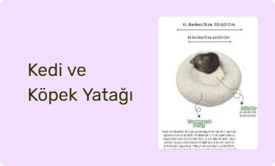Kedi ve Köpek Yatağı
