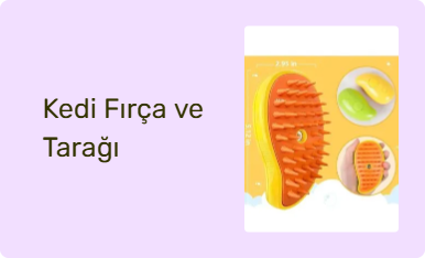 Kedi Fırça ve Tarağı