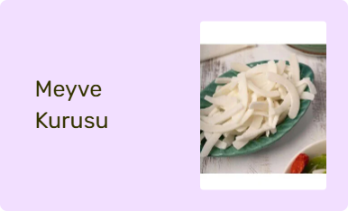 Meyve Kurusu