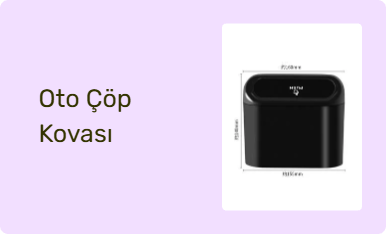 Oto Çöp Kovası