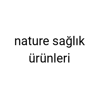 nature sağlık ürünleri logo