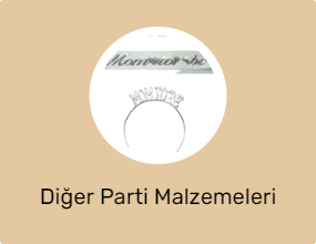 Diğer Parti Malzemeleri
