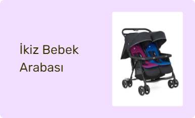 İkiz Bebek Arabası