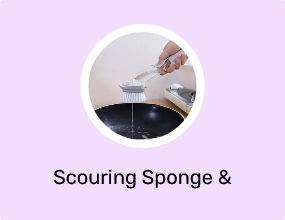 Scouring Sponge & Brush