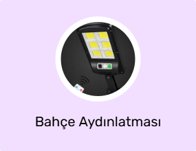 Bahçe Aydınlatması