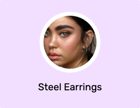 Steel Earrings