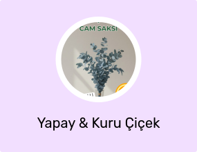 Yapay & Kuru Çiçek