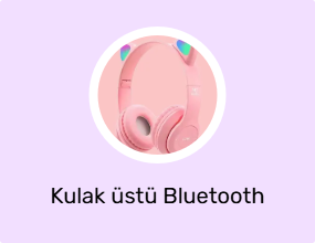 Kulak üstü Bluetooth kulaklık
