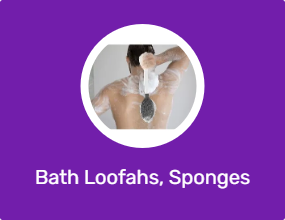 Bath Loofahs, Sponges & Poufs