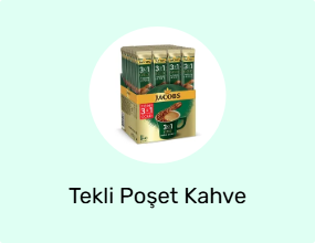 Tekli Poşet Kahve