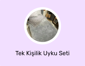 Tek Kişilik Uyku Seti