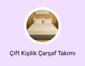 Çift Kişilik Çarşaf Takımı