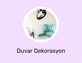 Duvar Dekorasyon Ürünü