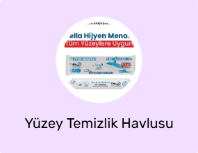 Yüzey Temizlik Havlusu