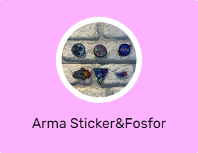 Arma Sticker&Fosfor Şeritler