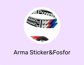 Arma Sticker&Fosfor Şeritler