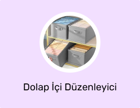 Dolap İçi Düzenleyici