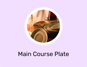 Main Course Plate
