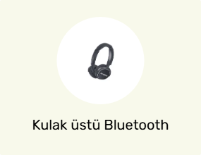 Kulak üstü Bluetooth kulaklık