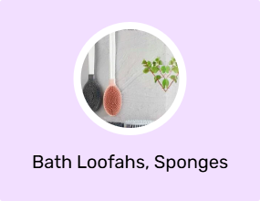 Bath Loofahs, Sponges & Poufs
