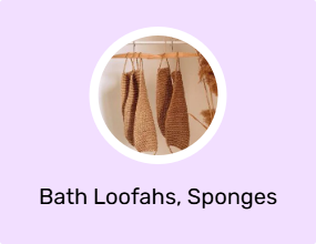 Bath Loofahs, Sponges & Poufs