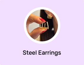 Steel Earrings