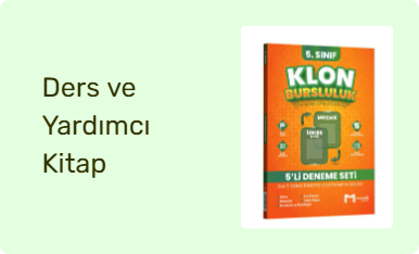 Ders ve Yardımcı Kitap