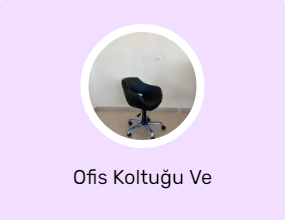 Ofis Koltuğu Ve Kanepesi