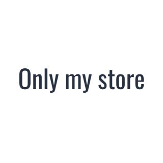 Only my store