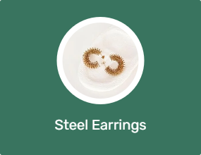 Steel Earrings