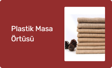 Plastik Masa Örtüsü