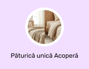 Păturică unică Acoperă