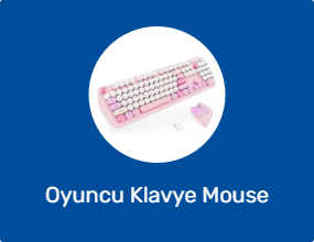 Oyuncu Klavye Mouse Seti