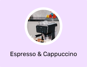 Espresso & Cappuccino Machines